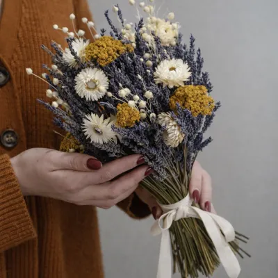 Bouquet of dried flowers...
